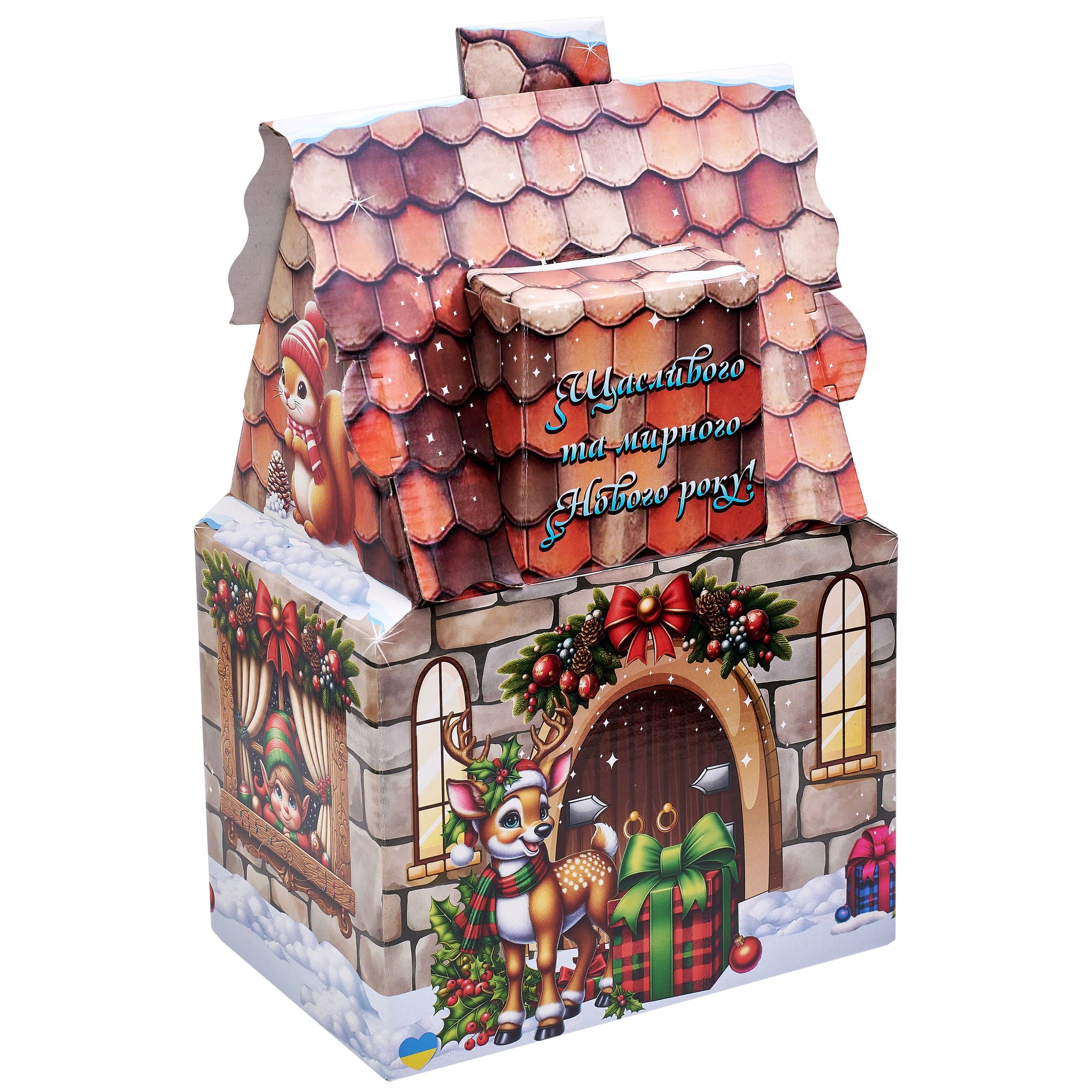 Солодкий новорічний подарунок №17, СВІТС ПЛЮС, 1500 грам.